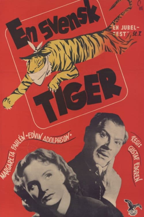 Poster for En svensk tiger