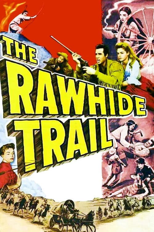 Poster for The Rawhide Trail