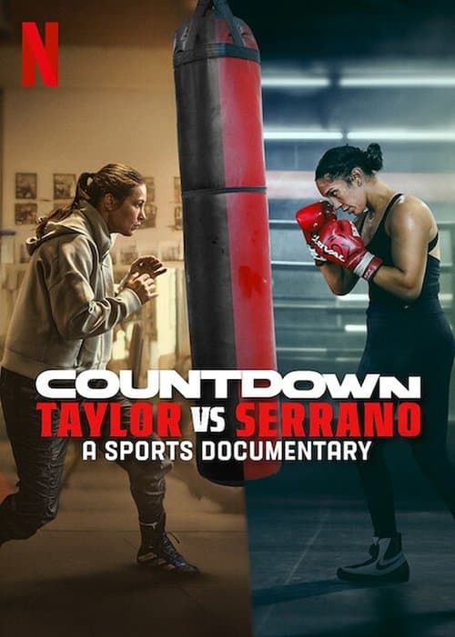 Poster for Countdown: Taylor vs. Serrano