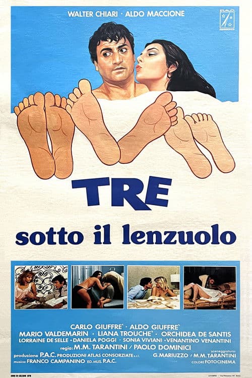 Poster for Three Under the Sheets