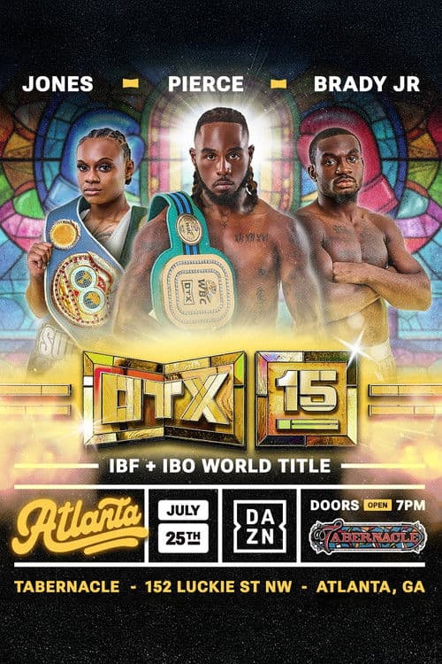 Poster for Elijah Pierce vs. Michael Dasmarinas