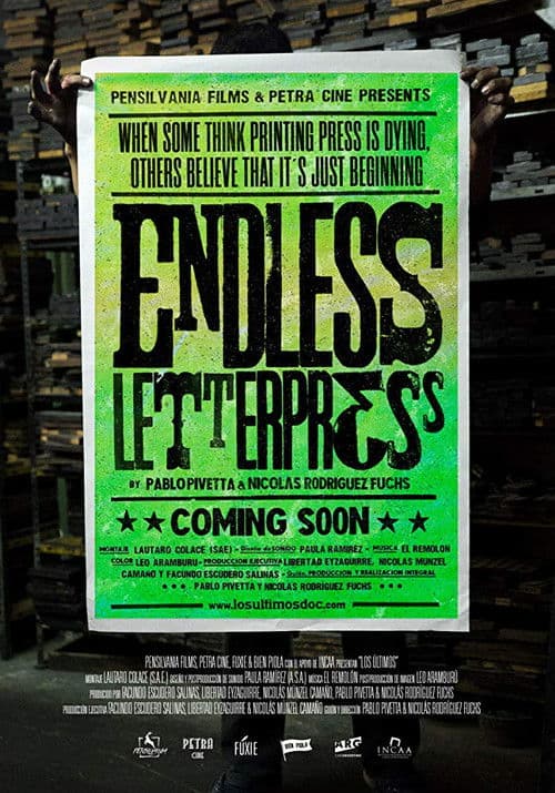 Poster for Endless Letterpress