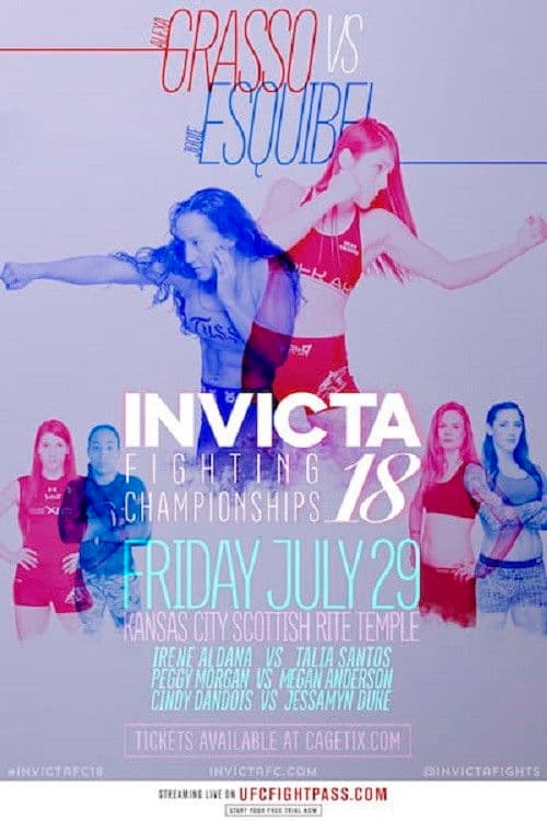 Poster for Invicta FC 18: Grasso vs. Esquibel