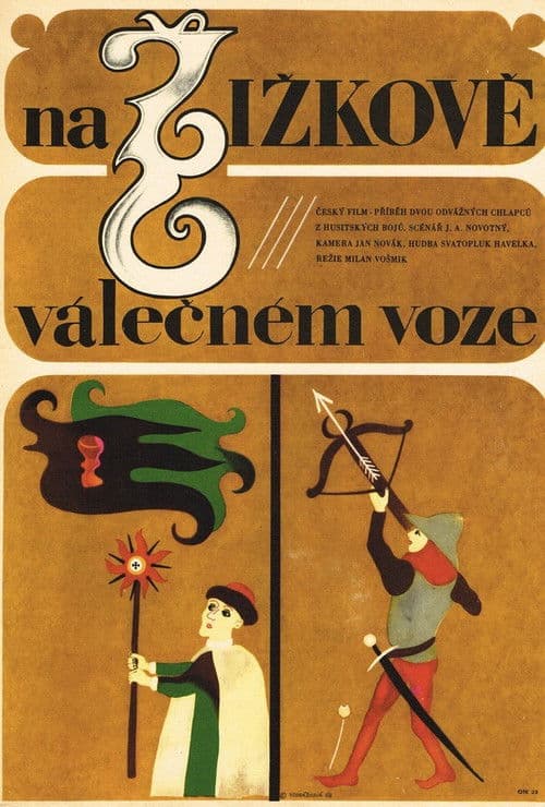Poster for On Zizka's Battle Waggon