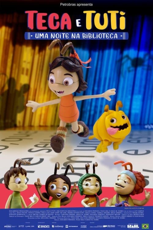 Poster for Teca & Tuti: A Night at the Library