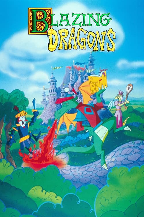 Poster for Blazing Dragons