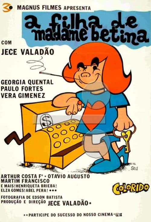 Poster for A Filha de Madame Betina