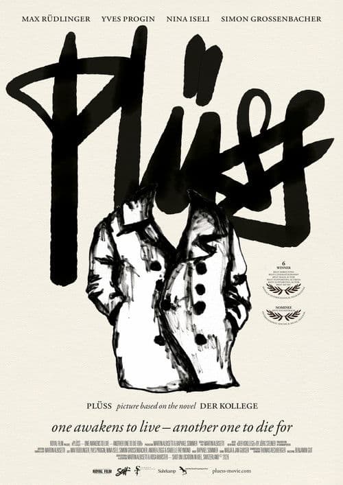 Poster for Plüss – one awakens to live, another to die for
