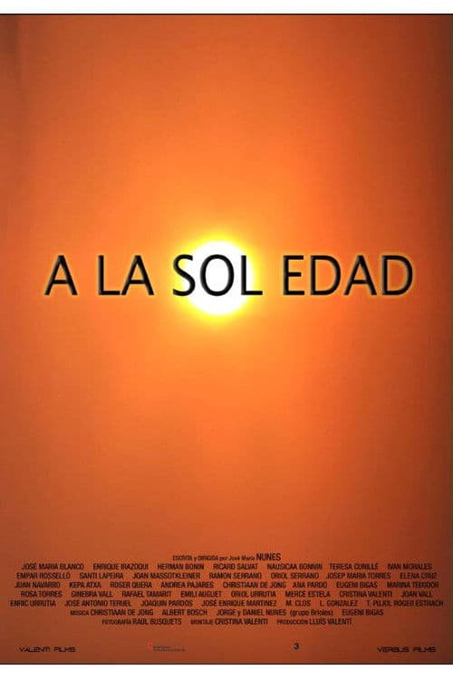 Poster for A la soledat
