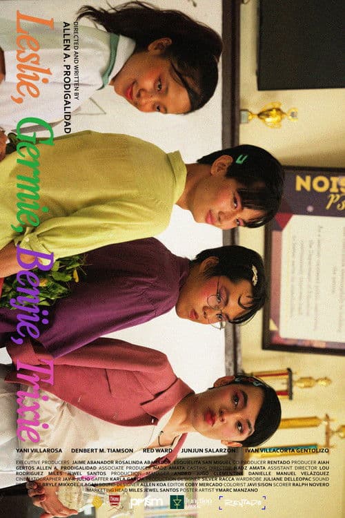 Poster for Leslie, Germie, Benjie, Trixie