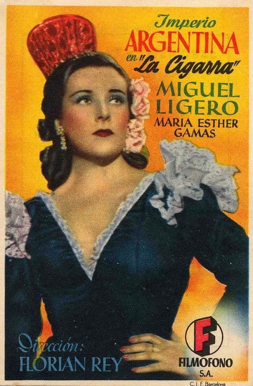 Poster for La cigarra