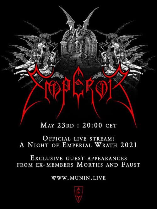 Poster for Emperor: A Night of Emperial Wrath 2021