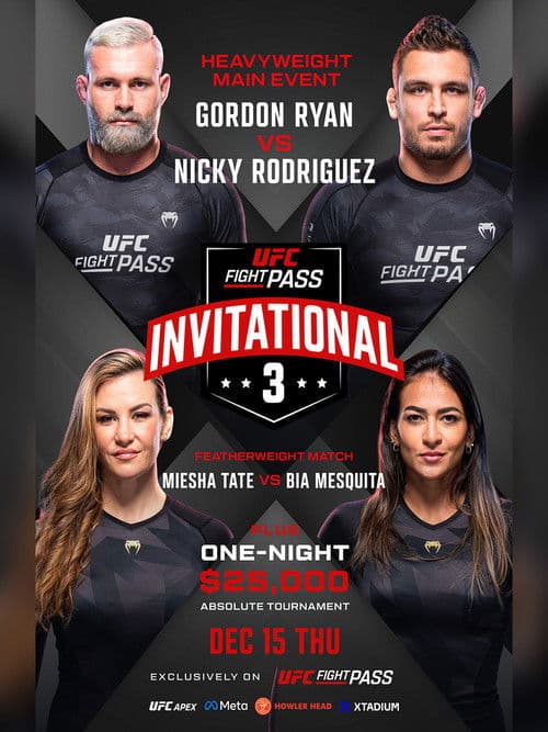 Poster for UFC Fight Pass Invitational 3