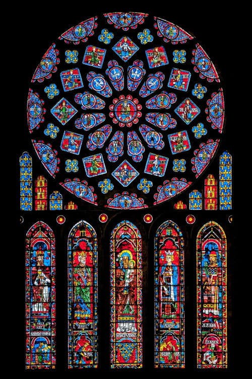 Poster for Chartres Cathedral: A Sacred Geometry