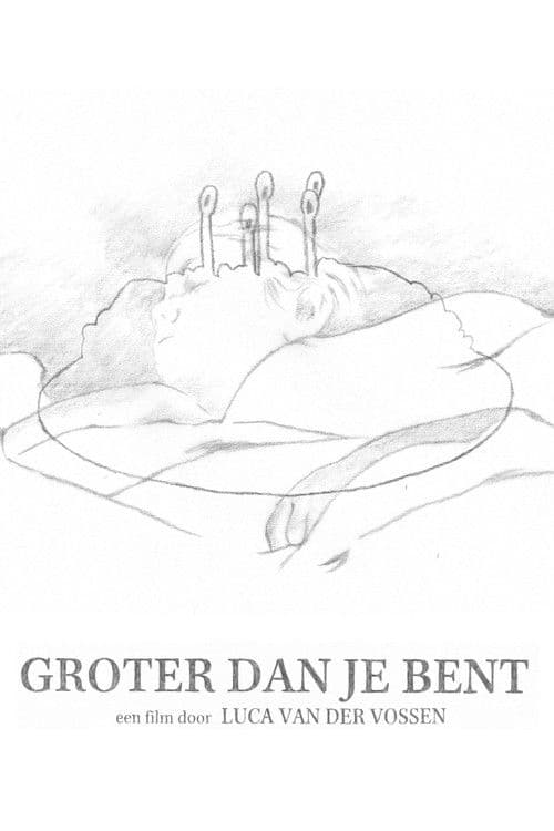 Poster for Groter dan je bent