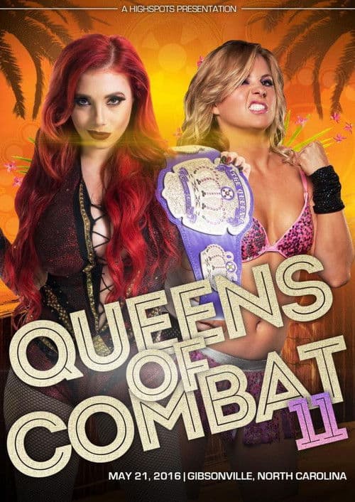 Poster for Queens Of Combat QOC 11