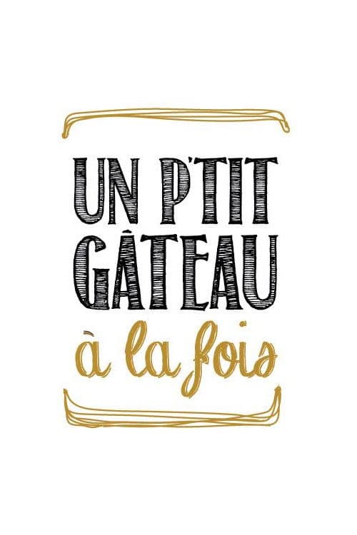 Poster for Un p’tit gâteau à la fois