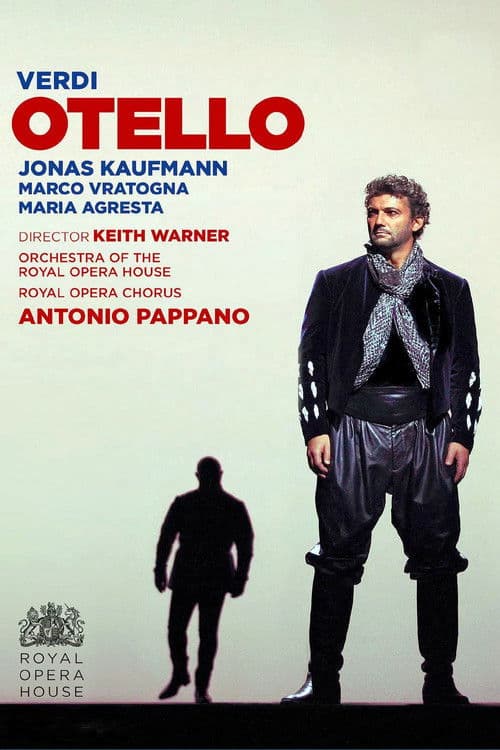Poster for Kaufmann's Otello at the Royal Opera House