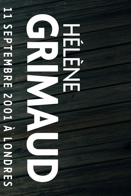 Poster for Hélène Grimaud, 11 September 2001 Great moments in music