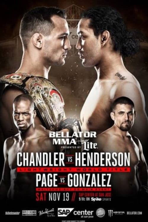 Poster for Bellator 165: Chandler vs. Henderson