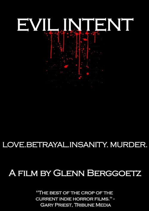 Poster for Evil Intent