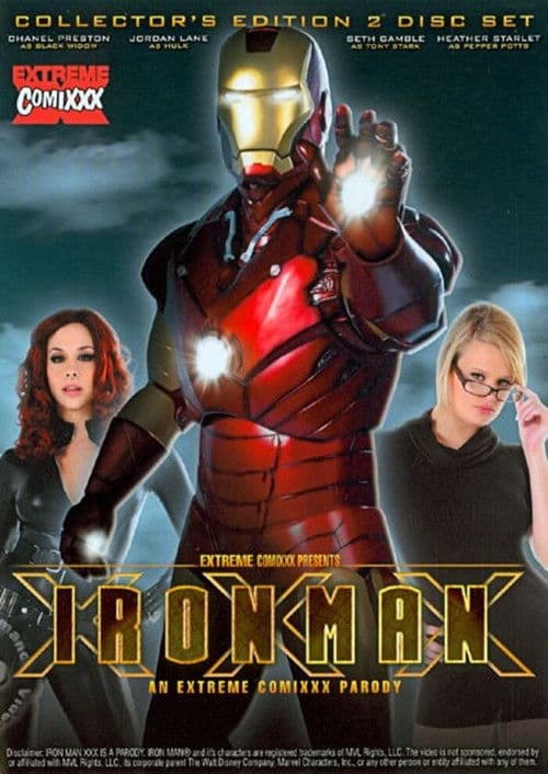 Poster for Iron Man XXX: An Extreme Comixxx Parody