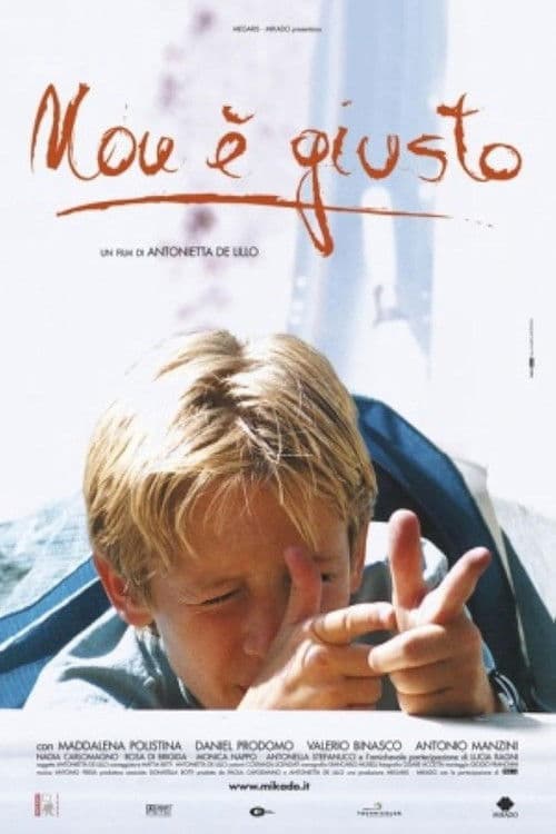 Poster for Non è giusto