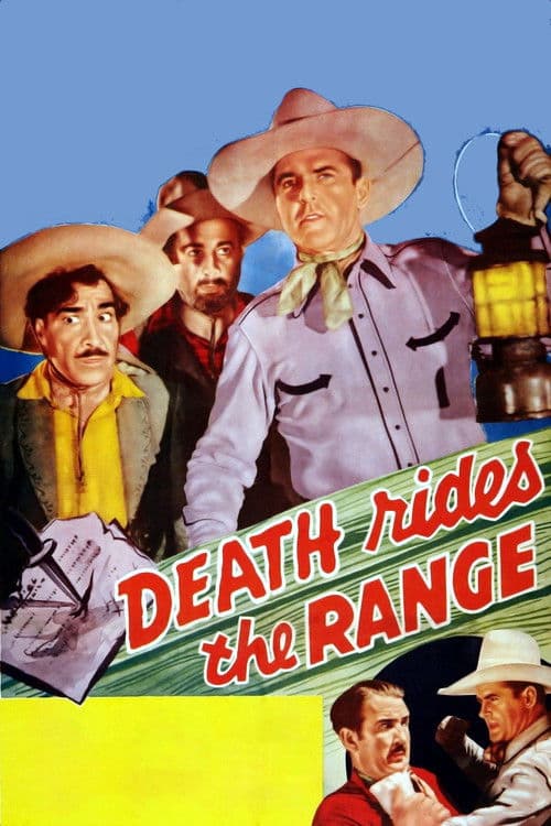 Poster for Death Rides the Range