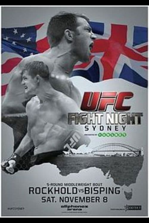 Poster for UFC Fight Night 55: Rockhold vs. Bisping