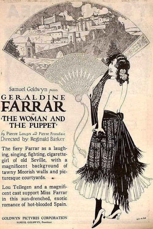 Poster for The Woman and the Puppet