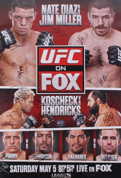 Poster for UFC on Fox 3: Diaz vs. Miller