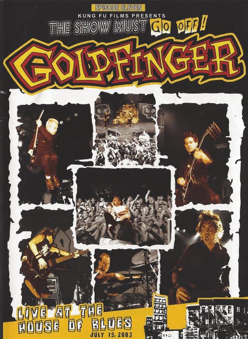 Poster for Goldfinger: Live at the House of Blues