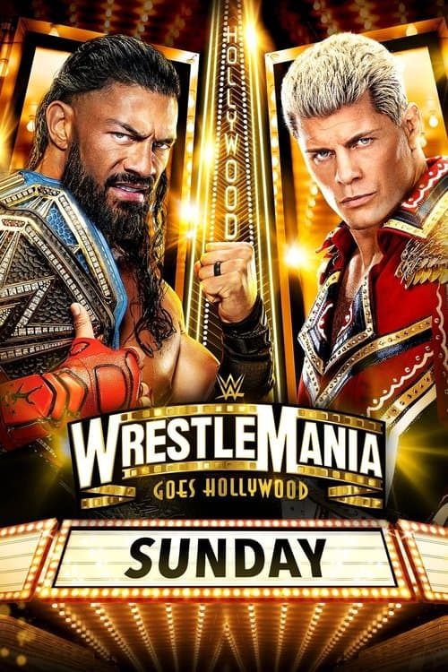 Poster for WrestleMania 39 Sunday