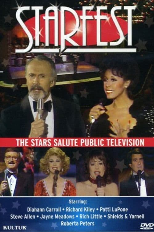 Poster for Starfest: The Stars Salute Public Television 1983