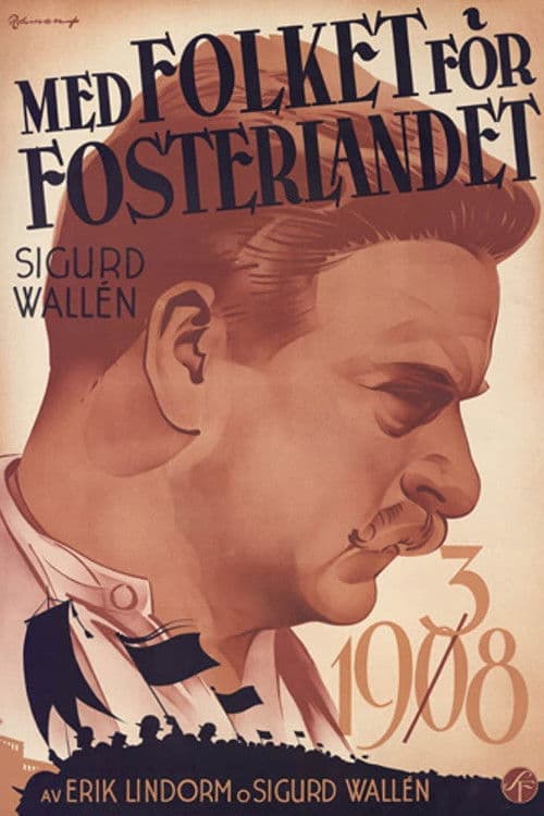 Poster for Med folket för fosterlandet
