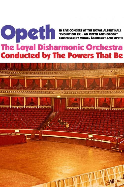 Poster for Opeth: In Live Concert At The Royal Albert Hall
