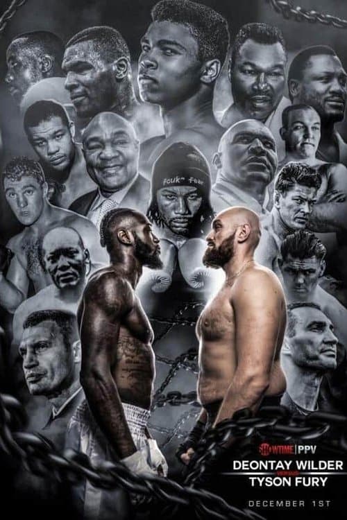 Poster for Deontay Wilder vs. Tyson Fury