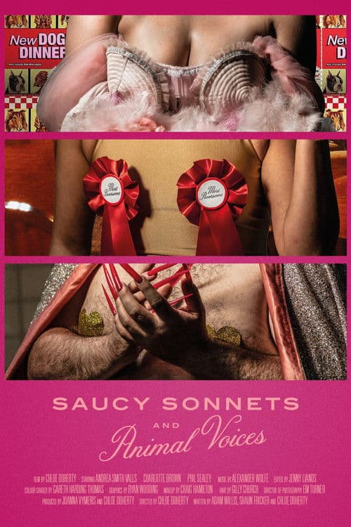 Poster for Saucy Sonnets and Animal Voices