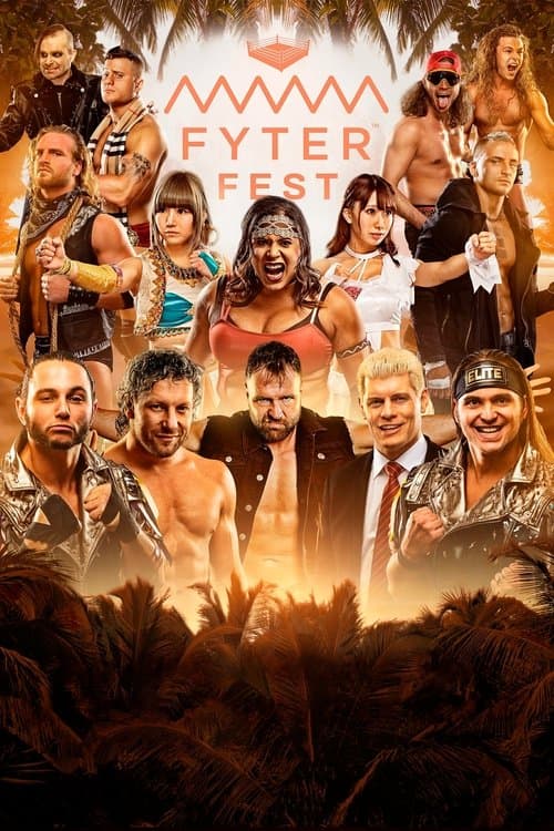 Poster for AEW Fyter Fest