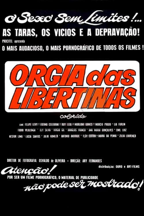Poster for Orgia das Libertinas