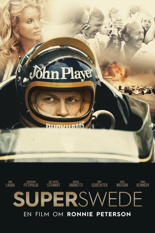 Poster for Superswede: A film about Ronnie Peterson