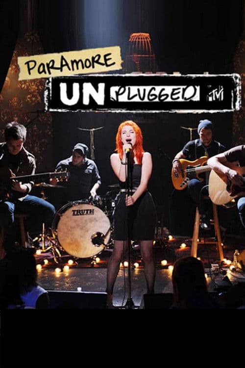Poster for Paramore: MTV Unplugged