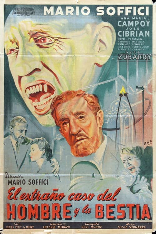 Poster for The Strange Case of the Man and the Beast