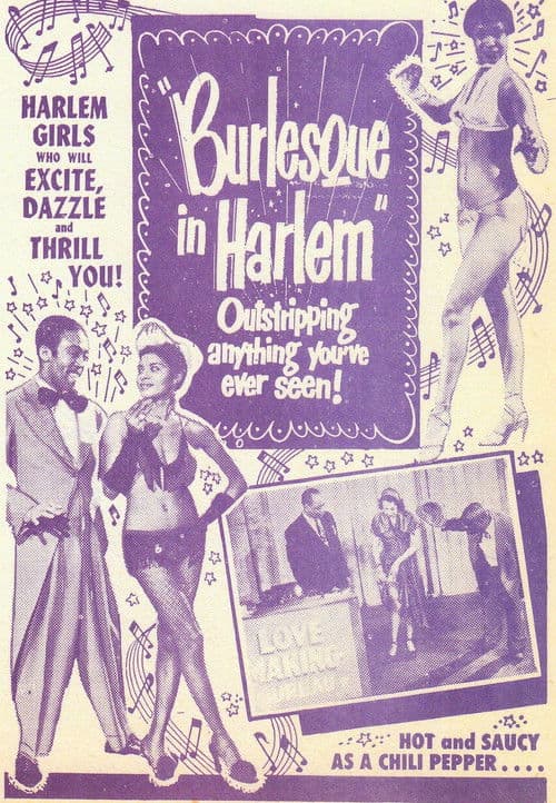 Poster for Burlesque in Harlem