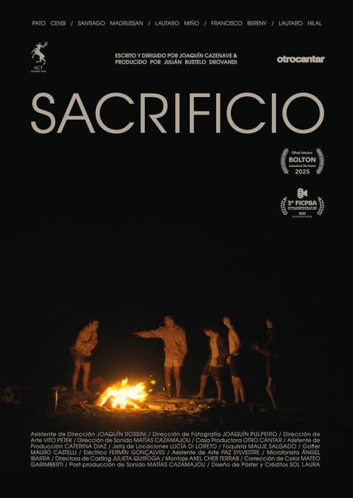 Poster for SACRIFICIO