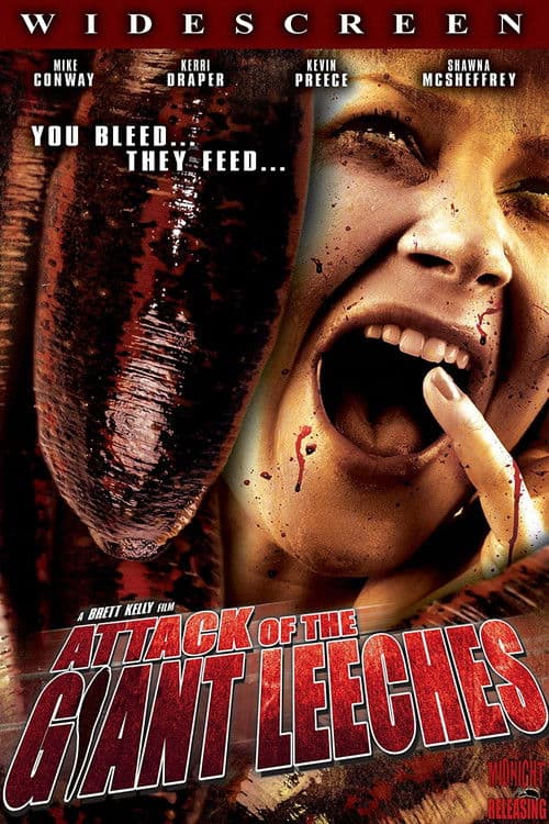 Poster for Attack of the Giant Leeches