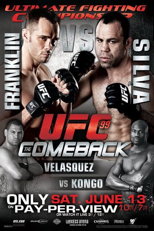 Poster for UFC 99: The Comeback