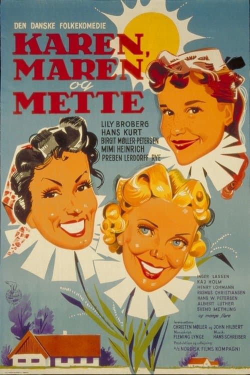 Poster for Karen, Maren og Mette
