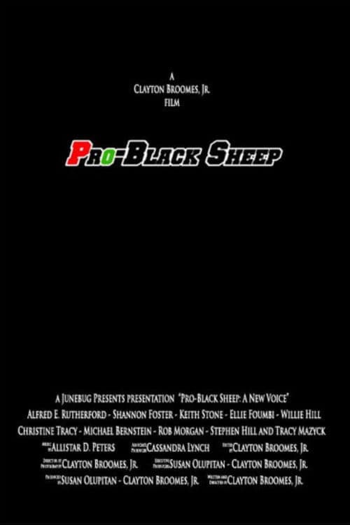 Poster for Pro-Black Sheep