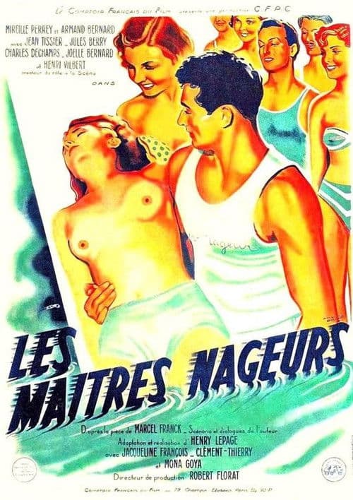 Poster for Les Maîtres-nageurs